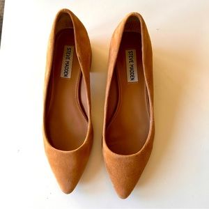 Steve Madden Suede Leather Pointed Toe Sz 7.5 M